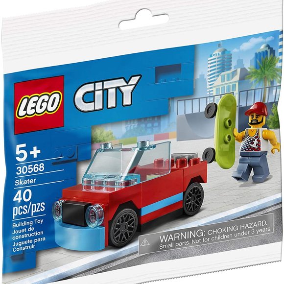 NEW! Lego City Skater 30568 40 pieces - Picture 1 of 6